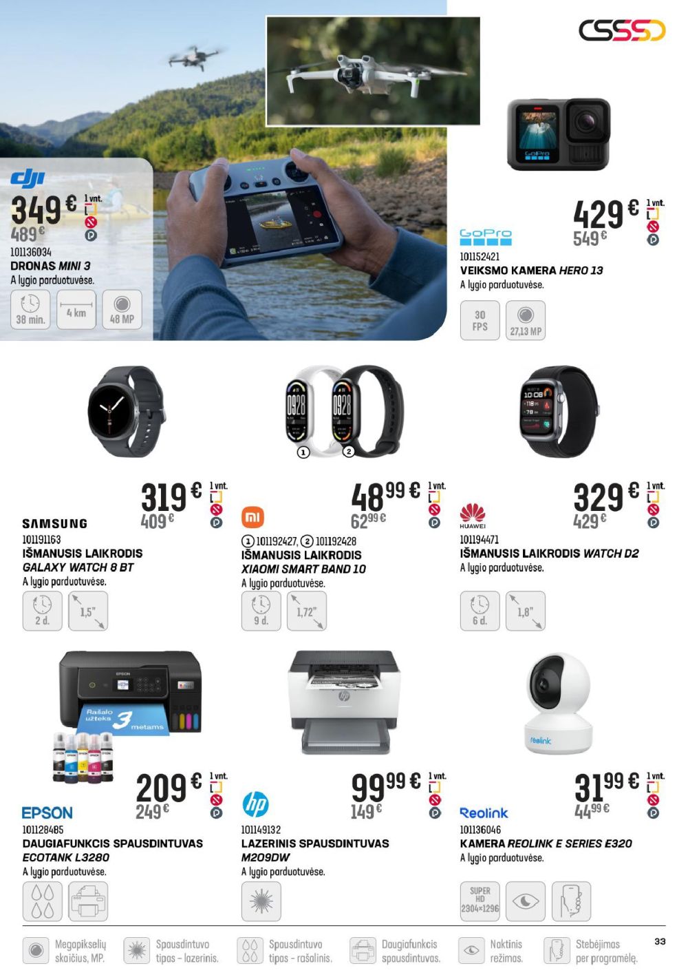 senukai - SENUKAI - Leidinys Nr.24 (2025 10 15 - 2025 11 17) - page: 33