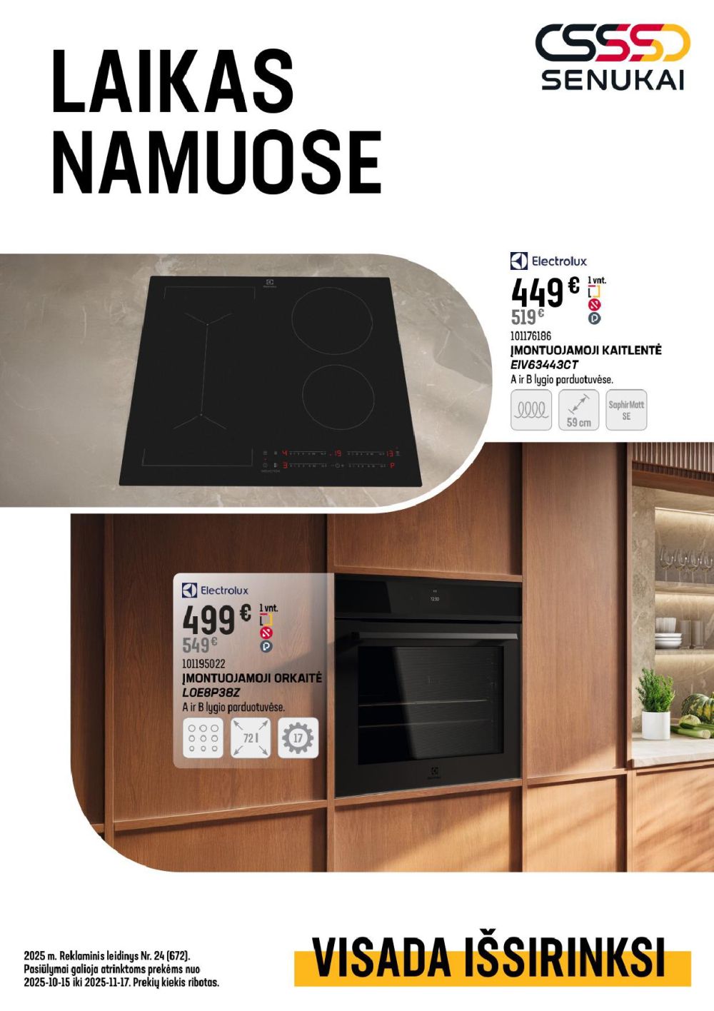 senukai - SENUKAI - Leidinys Nr.24 (2025 10 15 - 2025 11 17)