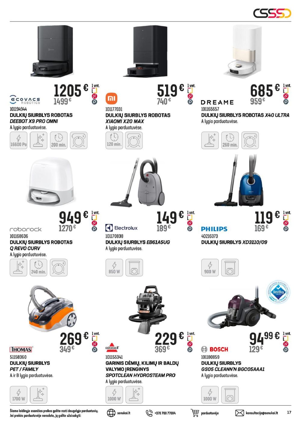 senukai - SENUKAI - Leidinys Nr.24 (2025 10 15 - 2025 11 17) - page: 17