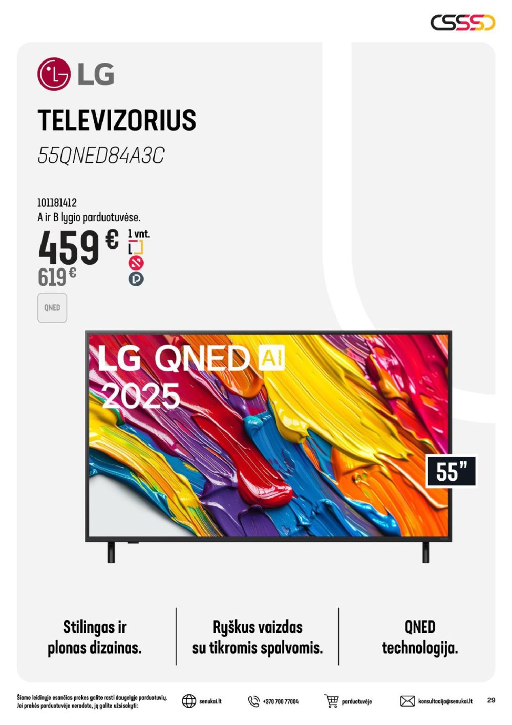 senukai - SENUKAI - Leidinys Nr.24 (2025 10 15 - 2025 11 17) - page: 29