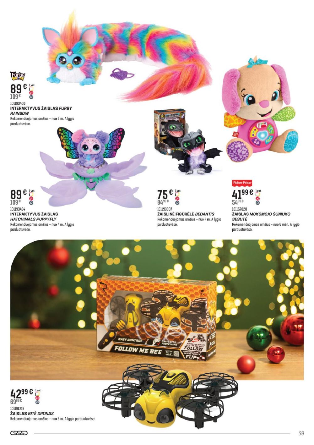 senukai - SENUKAI - Leidinys Nr.26 (2025 11 05 - 2025 11 29) - page: 39