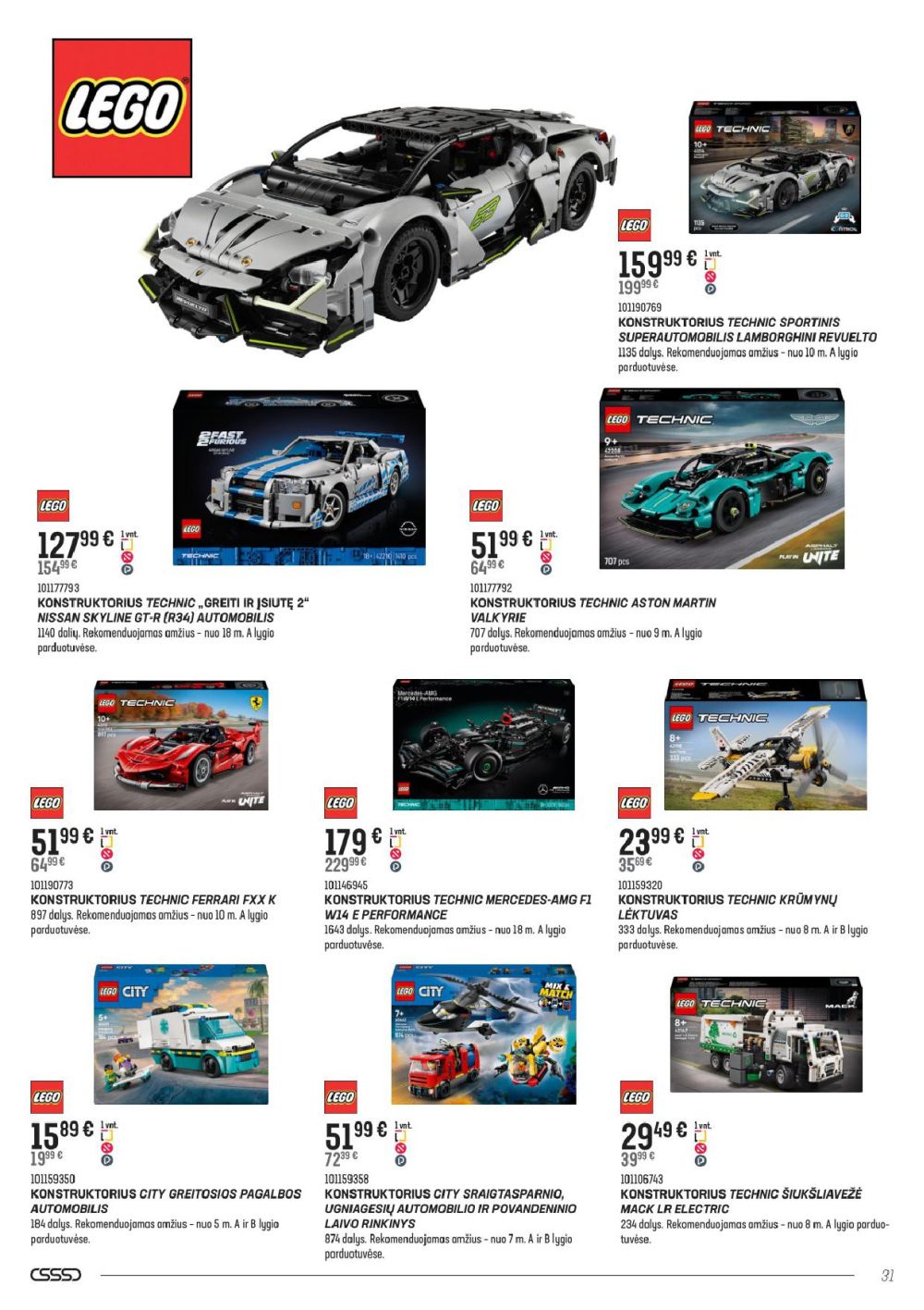 senukai - SENUKAI - Leidinys Nr.26 (2025 11 05 - 2025 11 29) - page: 31