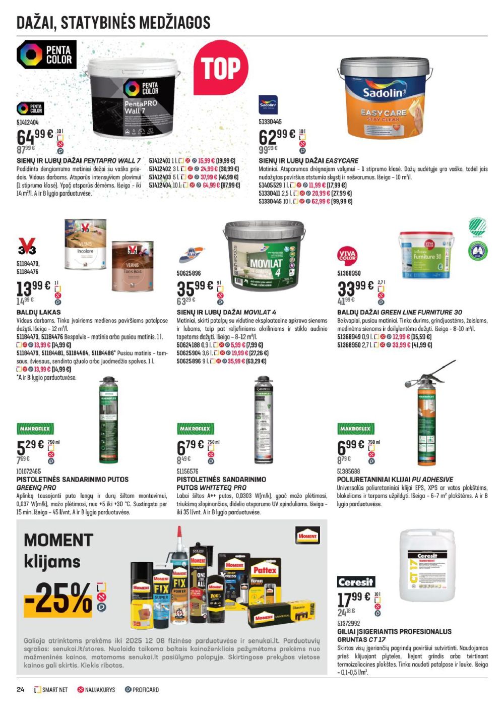 senukai - SENUKAI - Leidinys Nr.27 (2025 11 12 - 2025 12 08) - page: 24