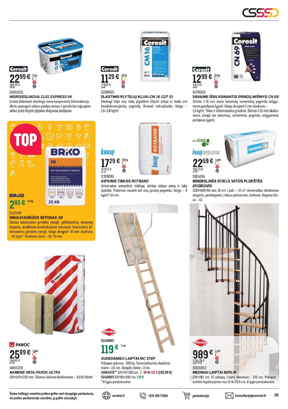 senukai - SENUKAI - Leidinys Nr.27 (2025 11 12 - 2025 12 08) - page: 25