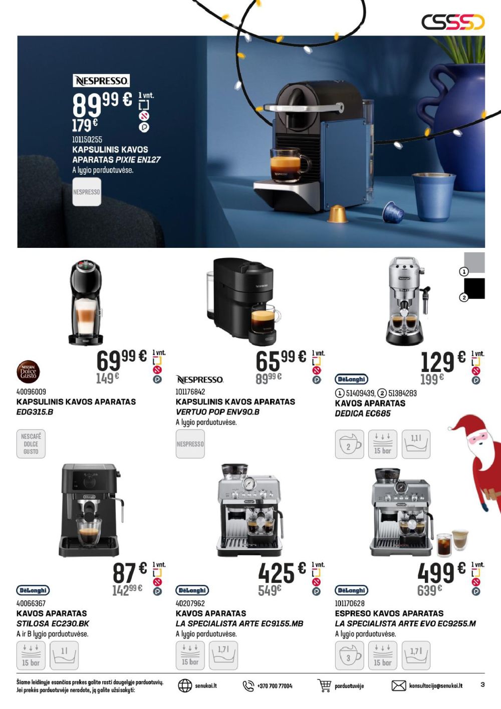 senukai - SENUKAI - Leidinys Nr.28 (2025 12 03 - 2025 12 29) - page: 3