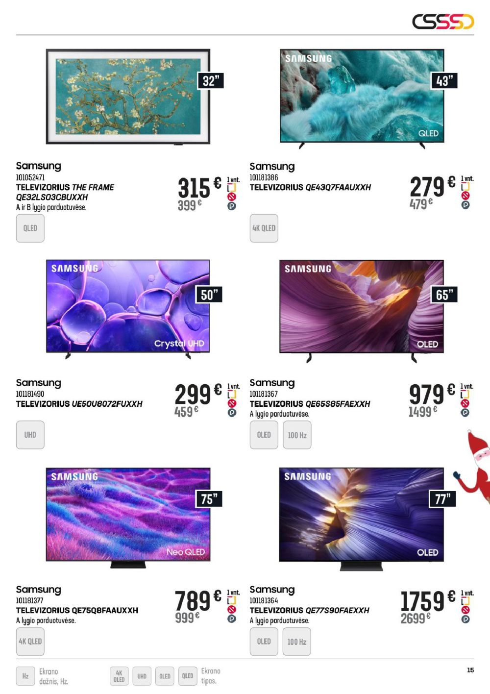 senukai - SENUKAI - Leidinys Nr.28 (2025 12 03 - 2025 12 29) - page: 15