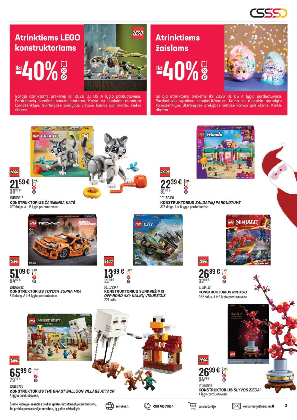 senukai - SENUKAI - Leidinys Nr.29 (2025 12 10 - 2025 11 05) - page: 3