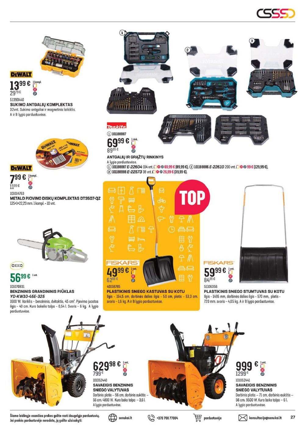 senukai - SENUKAI - Leidinys Nr.29 (2025 12 10 - 2025 11 05) - page: 27