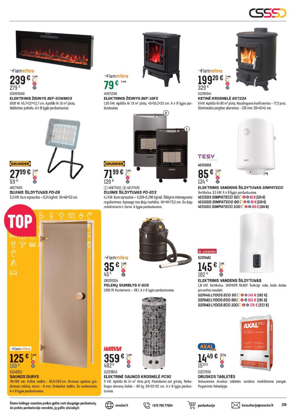 senukai - SENUKAI - Leidinys Nr.1 (2026 01 07 - 2026 02 02) - page: 29