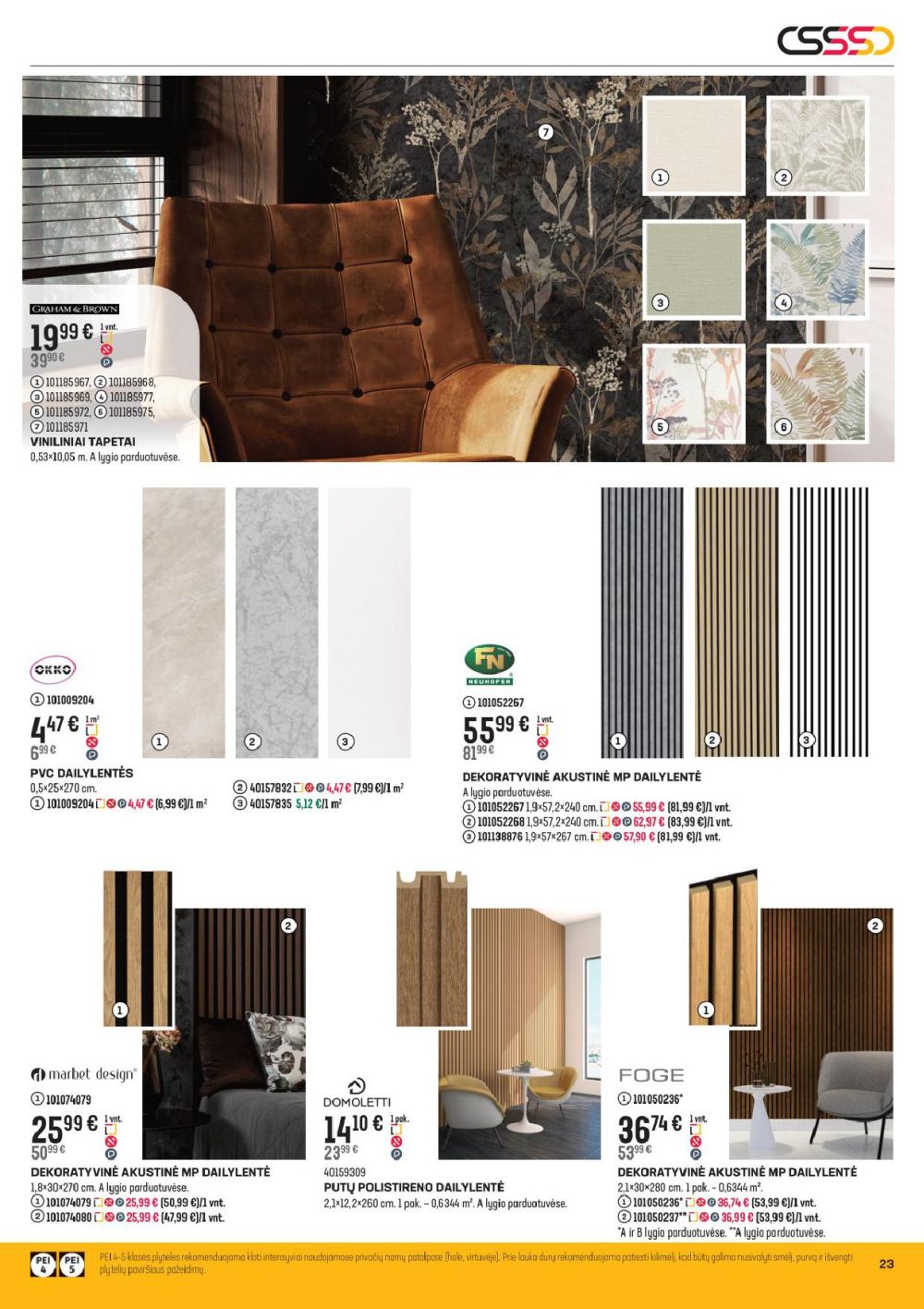 senukai - SENUKAI - Leidinys Nr.1 (2026 01 07 - 2026 02 02) - page: 23