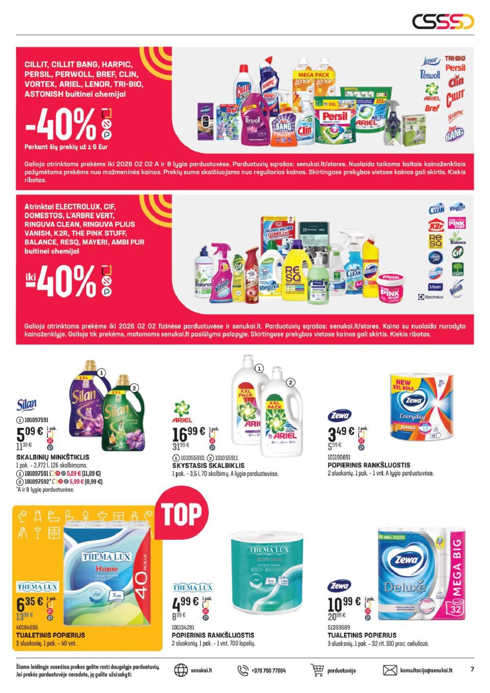 senukai - SENUKAI - Leidinys Nr.1 (2026 01 07 - 2026 02 02) - page: 7