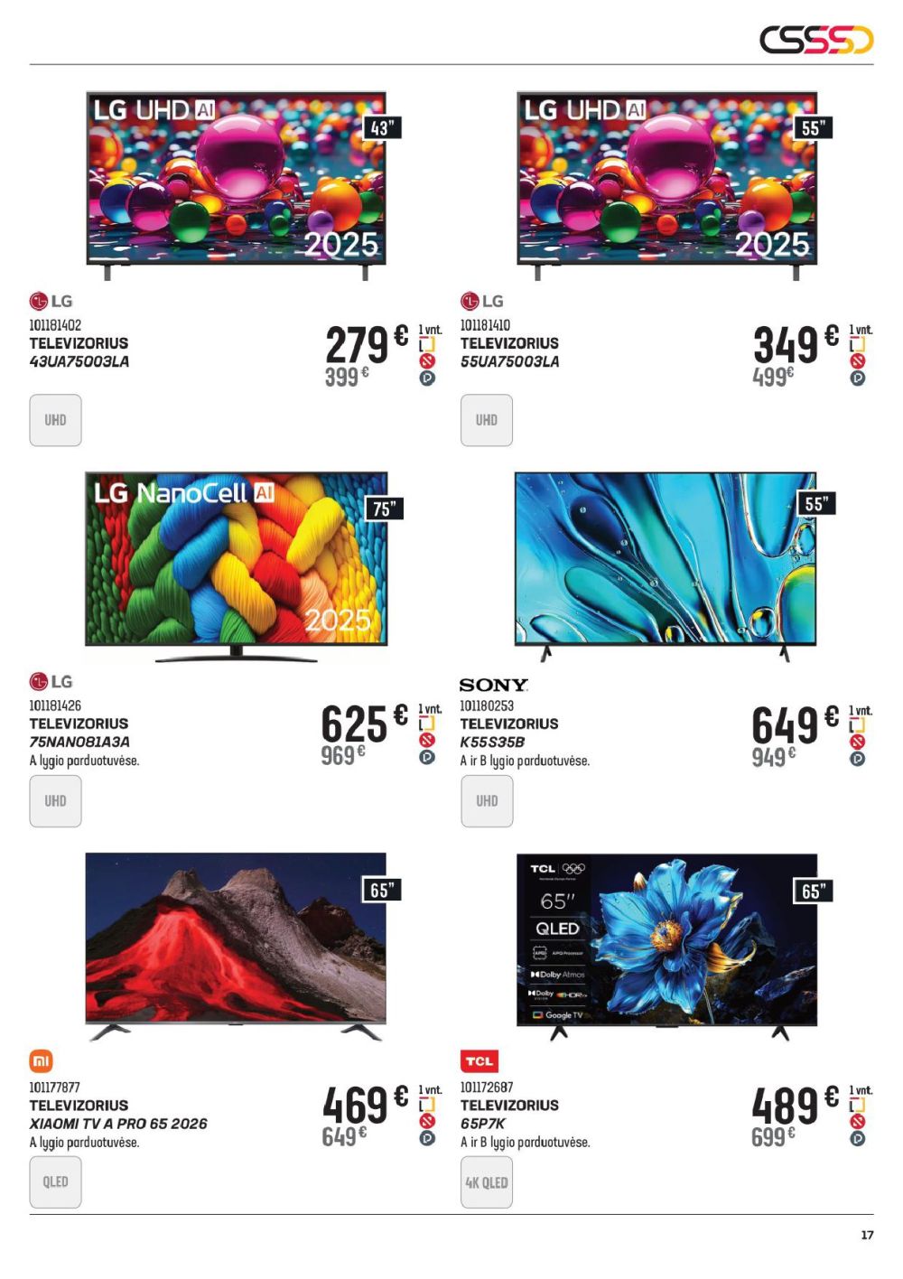 senukai - SENUKAI - Leidinys Nr.1 (2026 01 07 - 2026 02 02) - page: 17