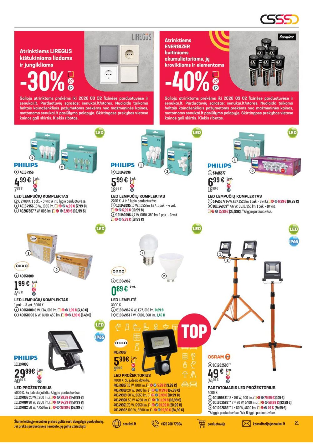 senukai - SENUKAI - Leidinys Nr.2 (2026 02 04 - 2026 03 02) - page: 21