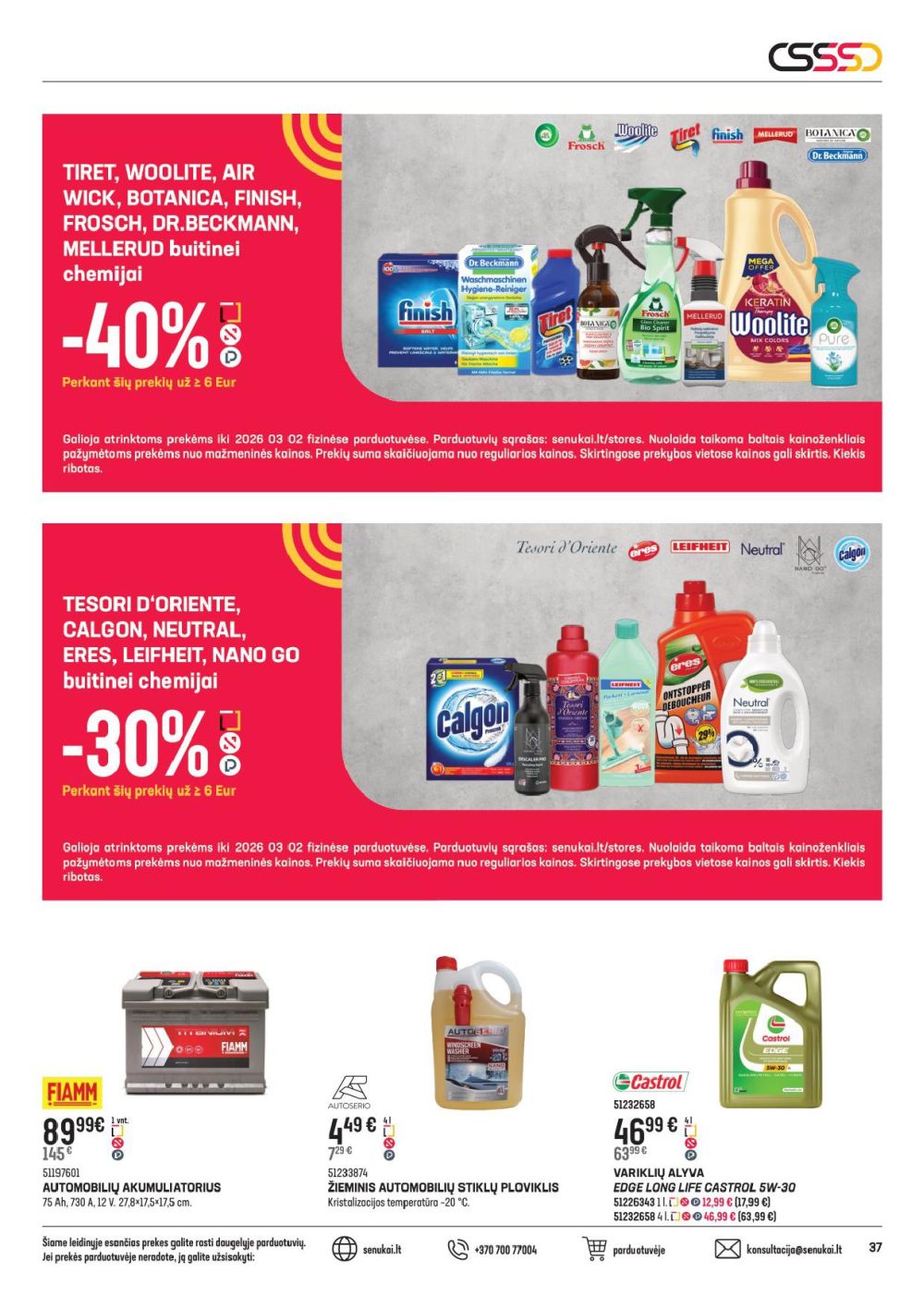 senukai - SENUKAI - Leidinys Nr.2 (2026 02 04 - 2026 03 02) - page: 37