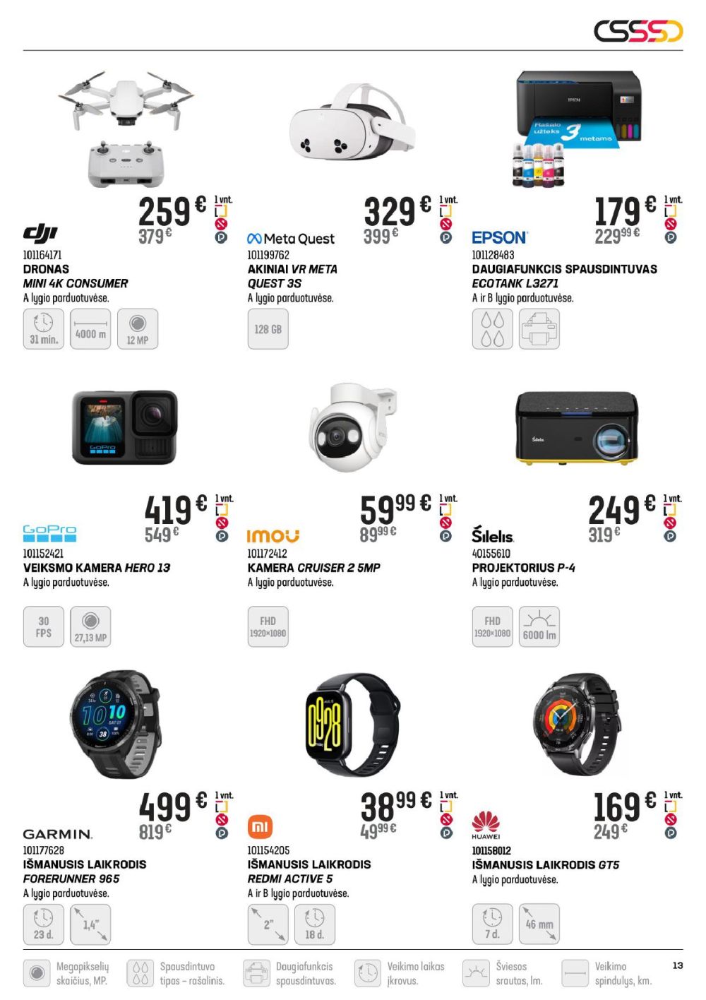 senukai - SENUKAI - Leidinys Nr.3 (2026 02 11 - 2026 03 09) - page: 13