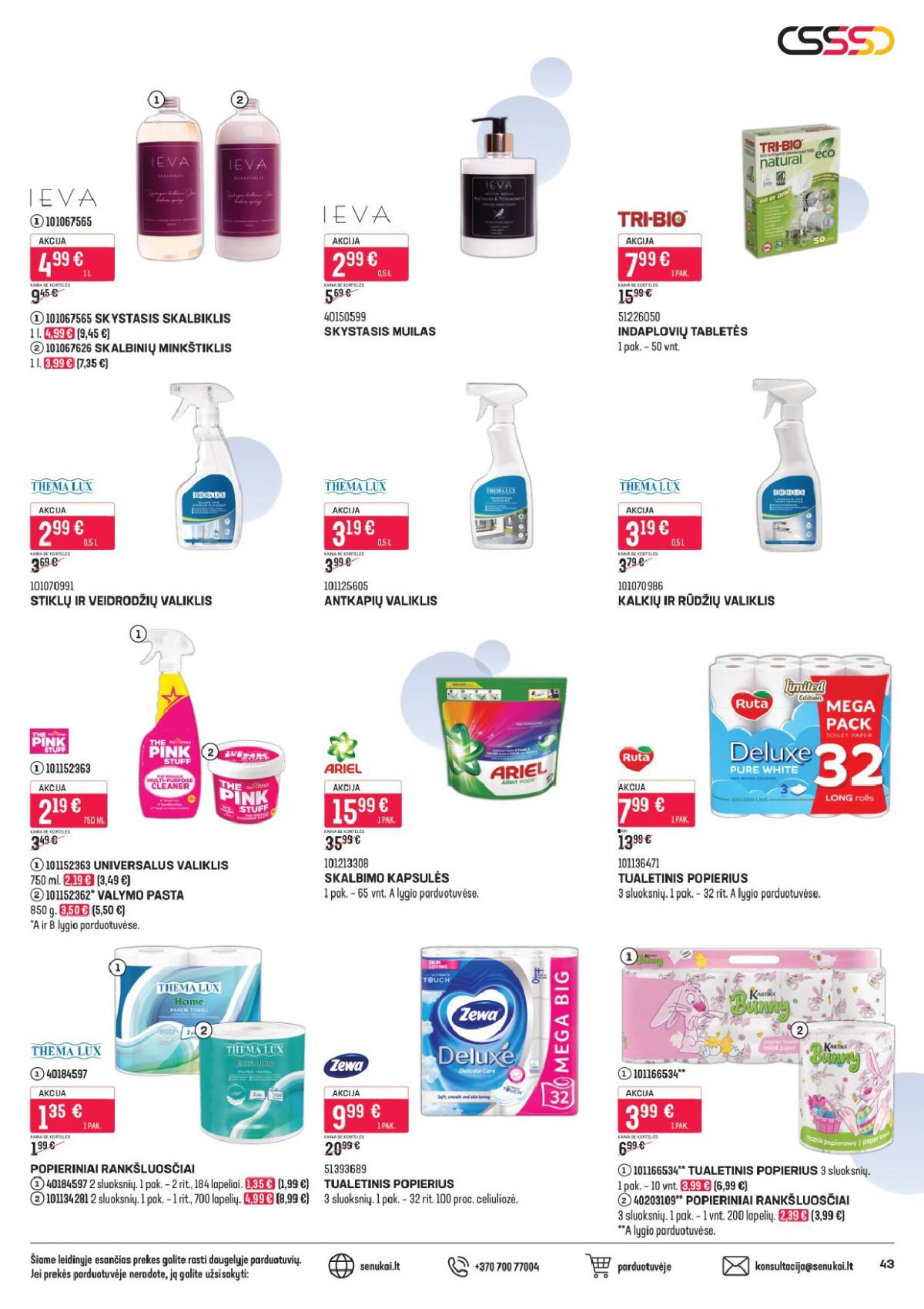 senukai - SENUKAI - Leidinys Nr.4 (2026 03 04 - 2026 03 30) - page: 43