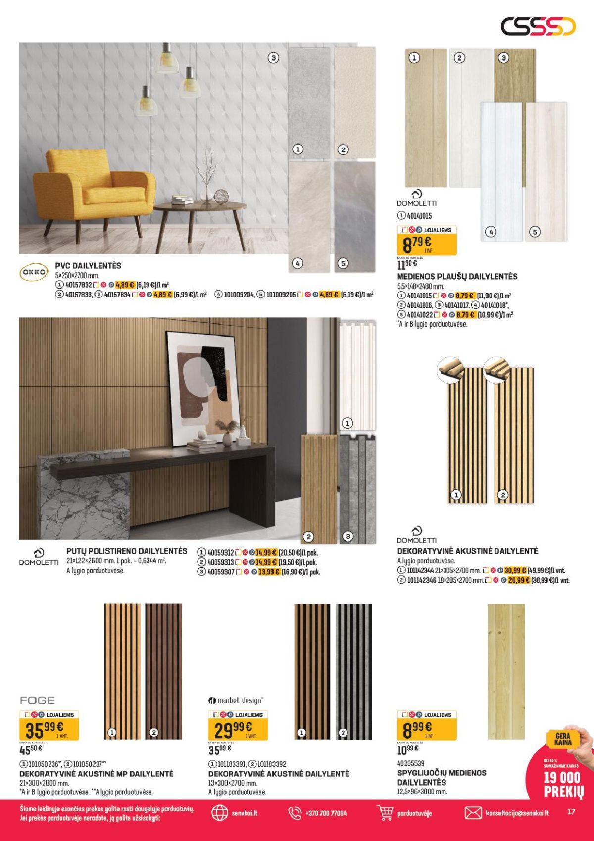 senukai - SENUKAI - Leidinys Nr.4 (2026 03 04 - 2026 03 30) - page: 17