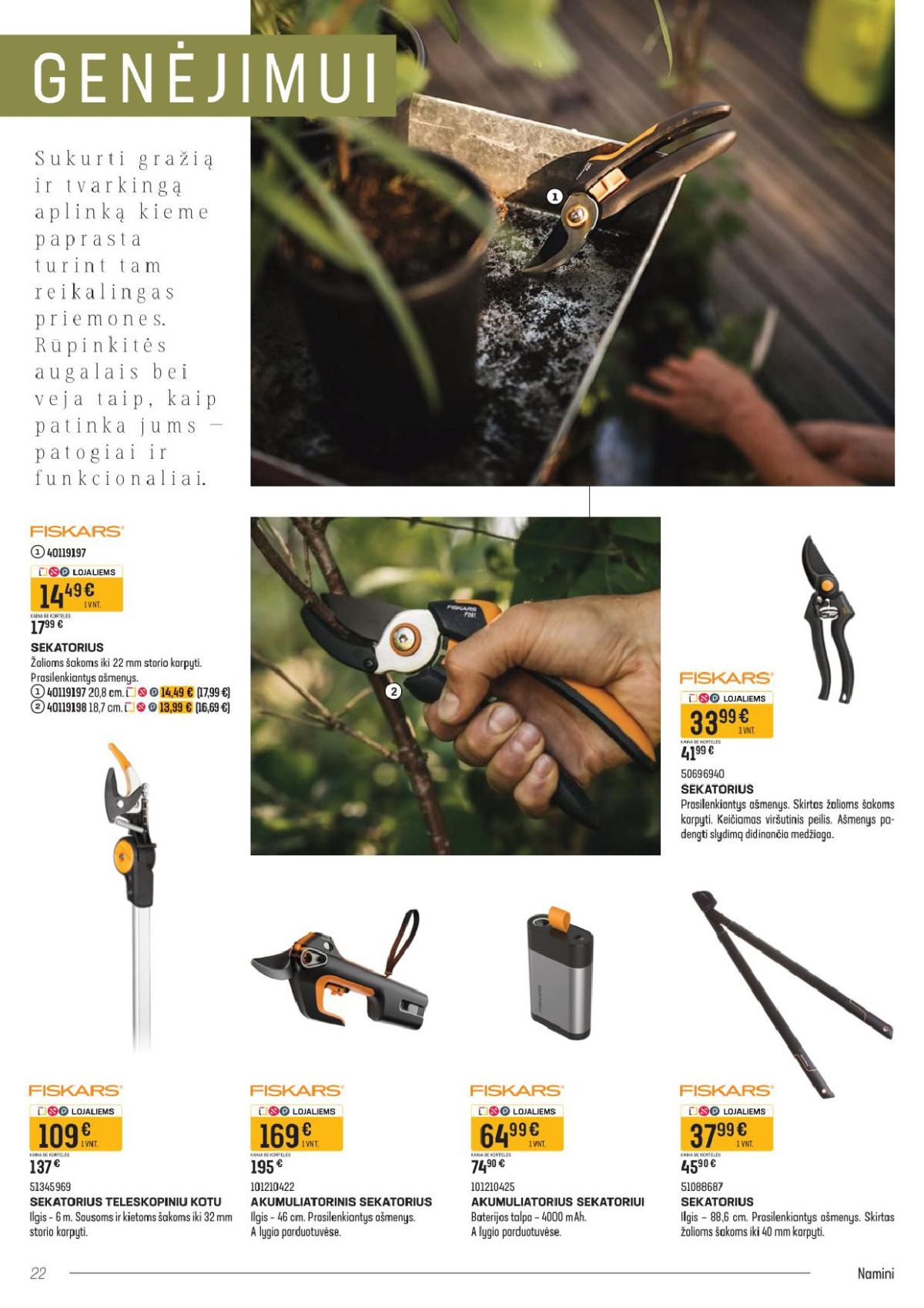 senukai - SENUKAI - Leidinys Nr.5 (2026 03 09 - 2026 04 02) - page: 22