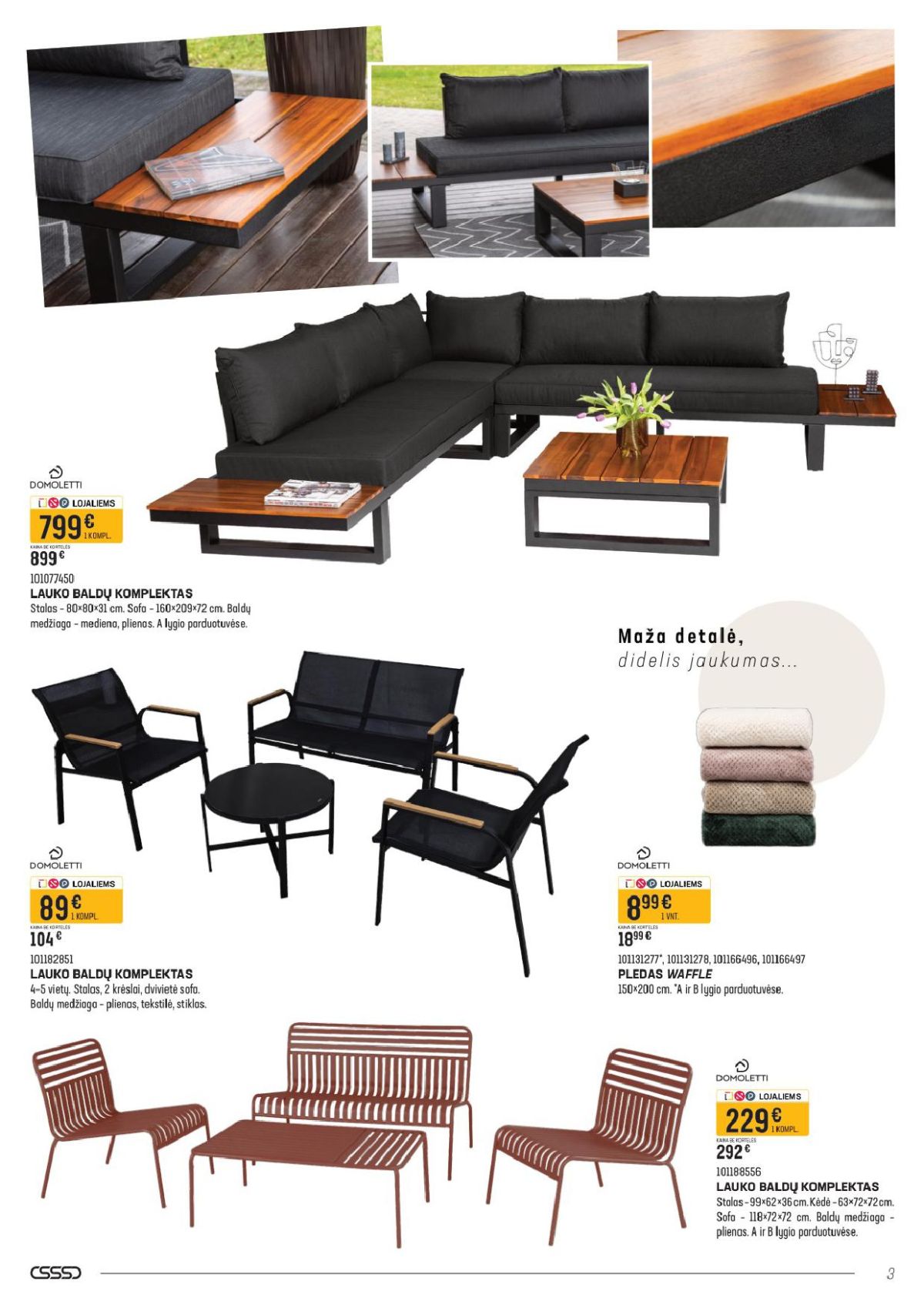 senukai - SENUKAI - Leidinys Nr.5 (2026 03 09 - 2026 04 02) - page: 3