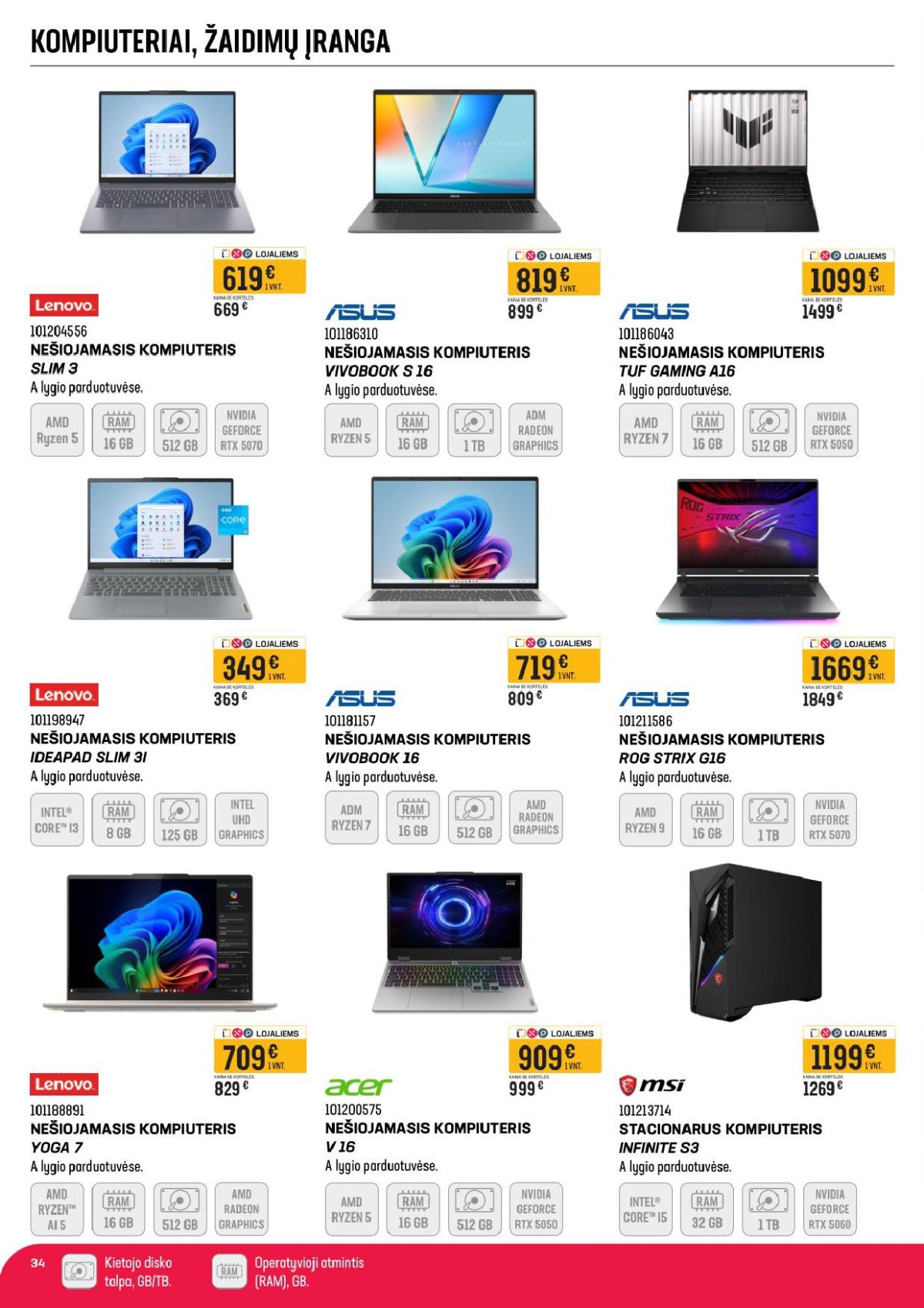 senukai - SENUKAI - Leidinys Nr.6 (2026 03 12 - 2026 04 06) - page: 34