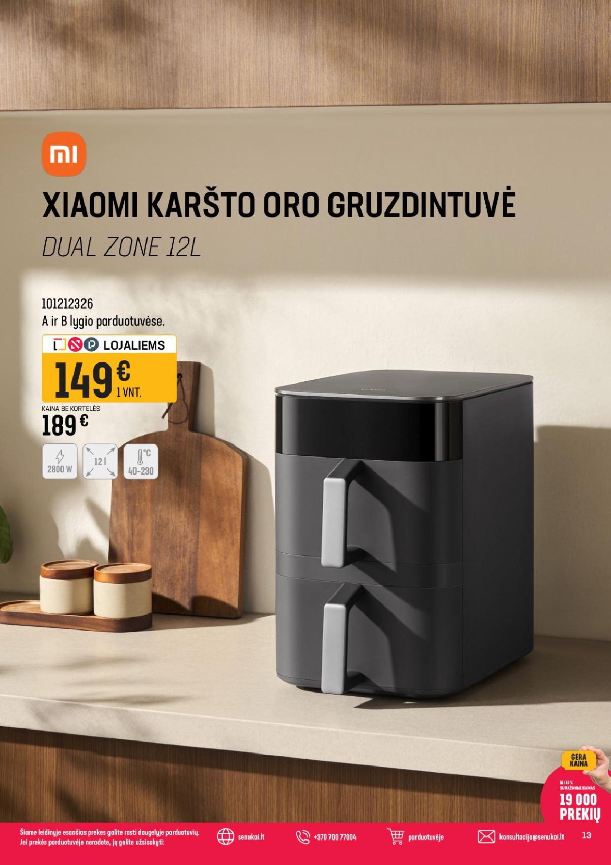 senukai - SENUKAI - Leidinys Nr.6 (2026 03 12 - 2026 04 06) - page: 13