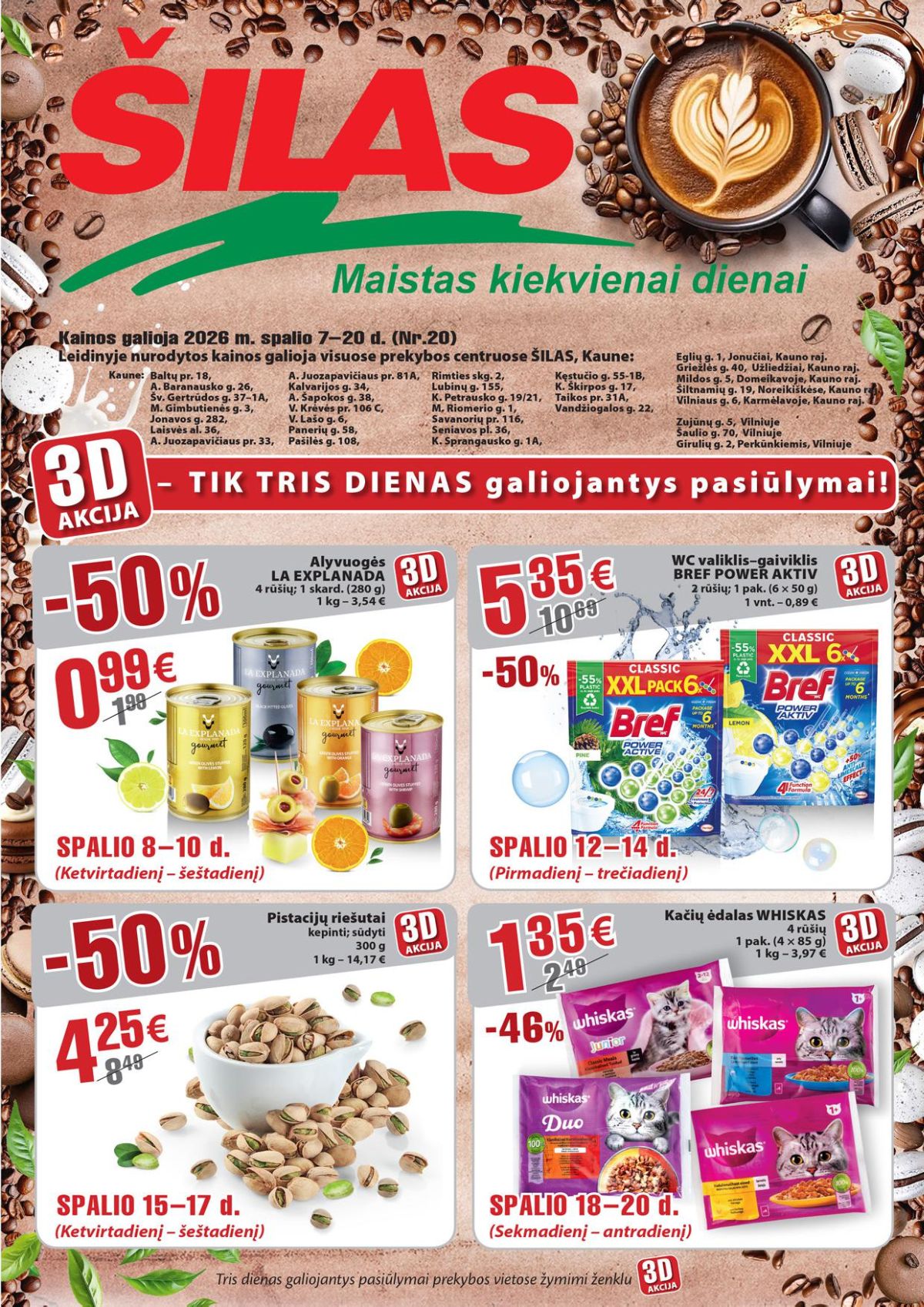 silas - ŠILAS - Leidinys Nr.20 (2026 10 07 - 2026 10 20) - page: 1