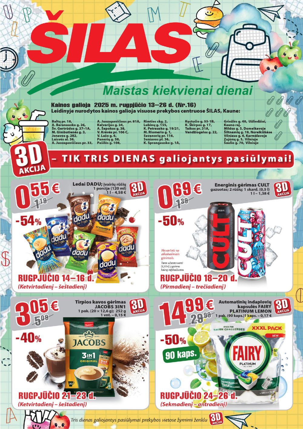 silas - ŠILAS - Leidinys Nr.16 (2025 08 13 - 2025 08 26)