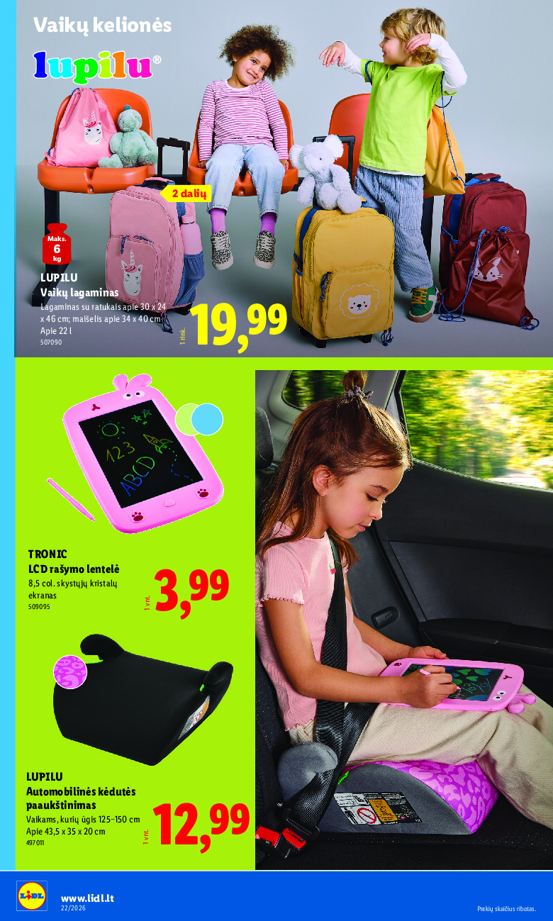 lidl - NE MAISTO PREKIŲ PASIŪLYMAI (2026-05-25 - 2026-05-31) - page: 12