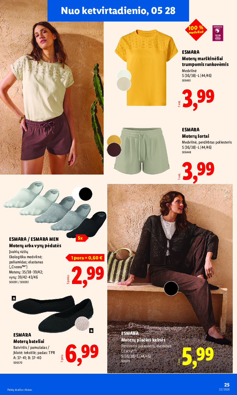 lidl - NE MAISTO PREKIŲ PASIŪLYMAI (2026-05-25 - 2026-05-31) - page: 25