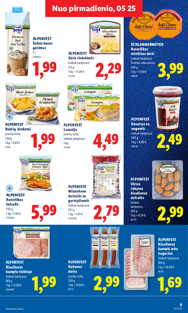 lidl - MAISTO PREKIŲ PASIŪLYMAI (2026-05-25 - 2026-05-31) - page: 11
