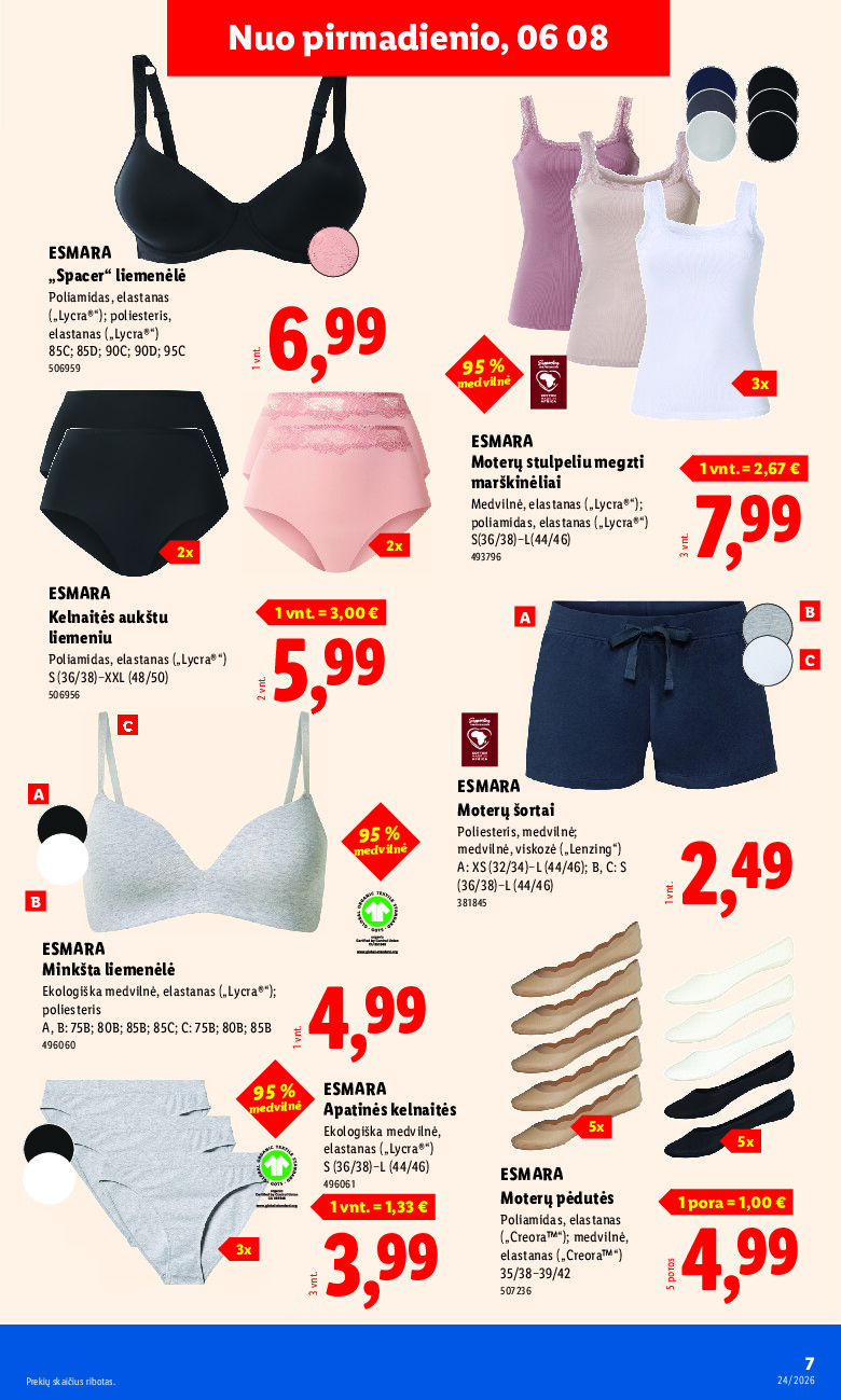 lidl - NE MAISTO PREKIŲ PASIŪLYMAI (2026-06-08 - 2026-06-14) - page: 7
