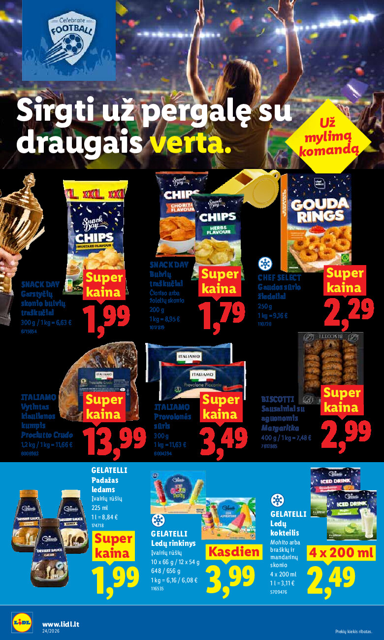 lidl - MAISTO PREKIŲ PASIŪLYMAI (2026-06-08 - 2026-06-14) - page: 14