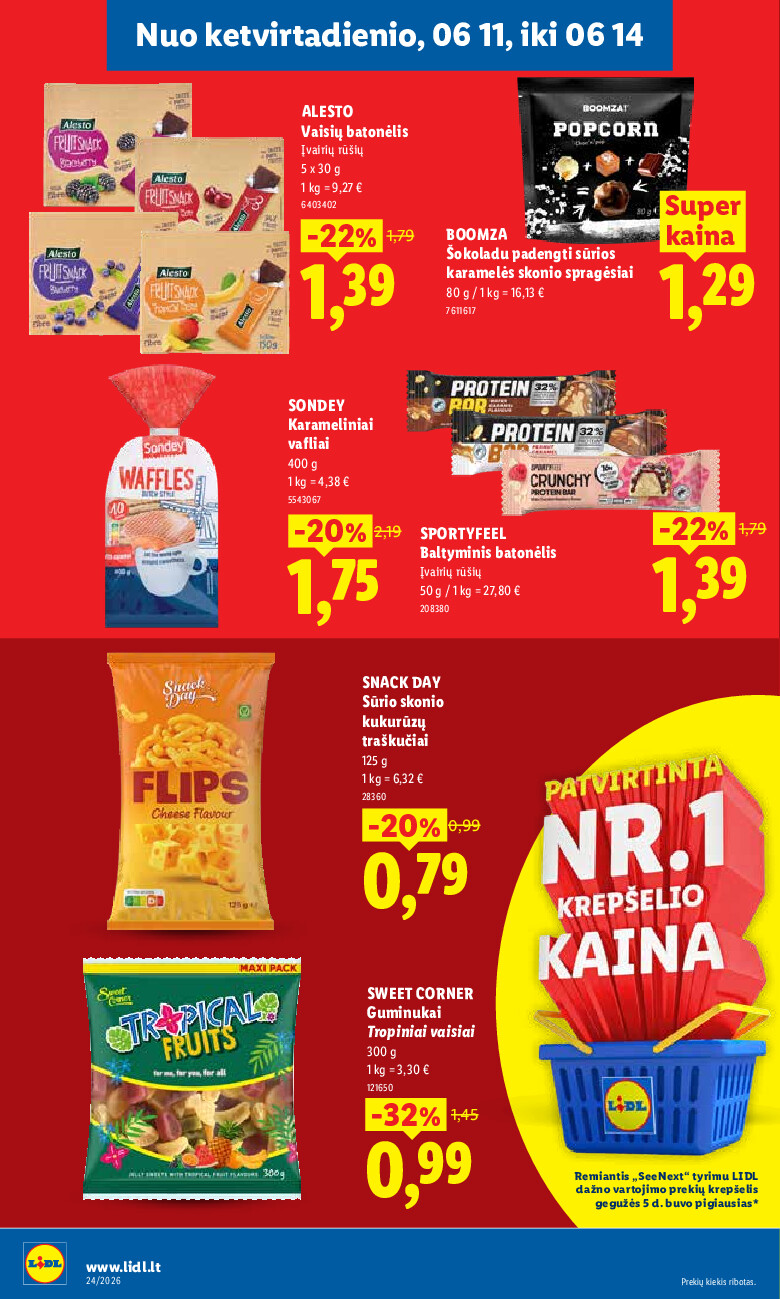 lidl - MAISTO PREKIŲ PASIŪLYMAI (2026-06-08 - 2026-06-14) - page: 32