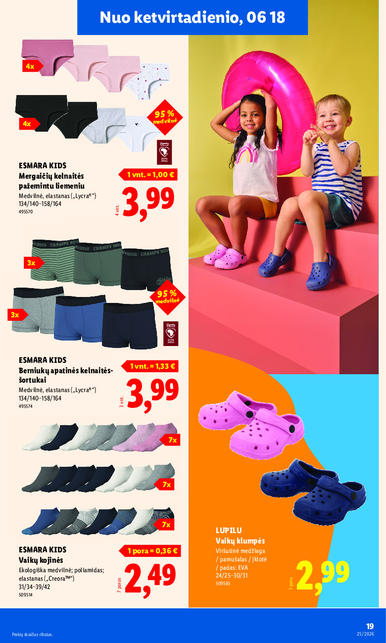 lidl - NE MAISTO PREKIŲ PASIŪLYMAI (2026-06-15 - 2026-06-21) - page: 19