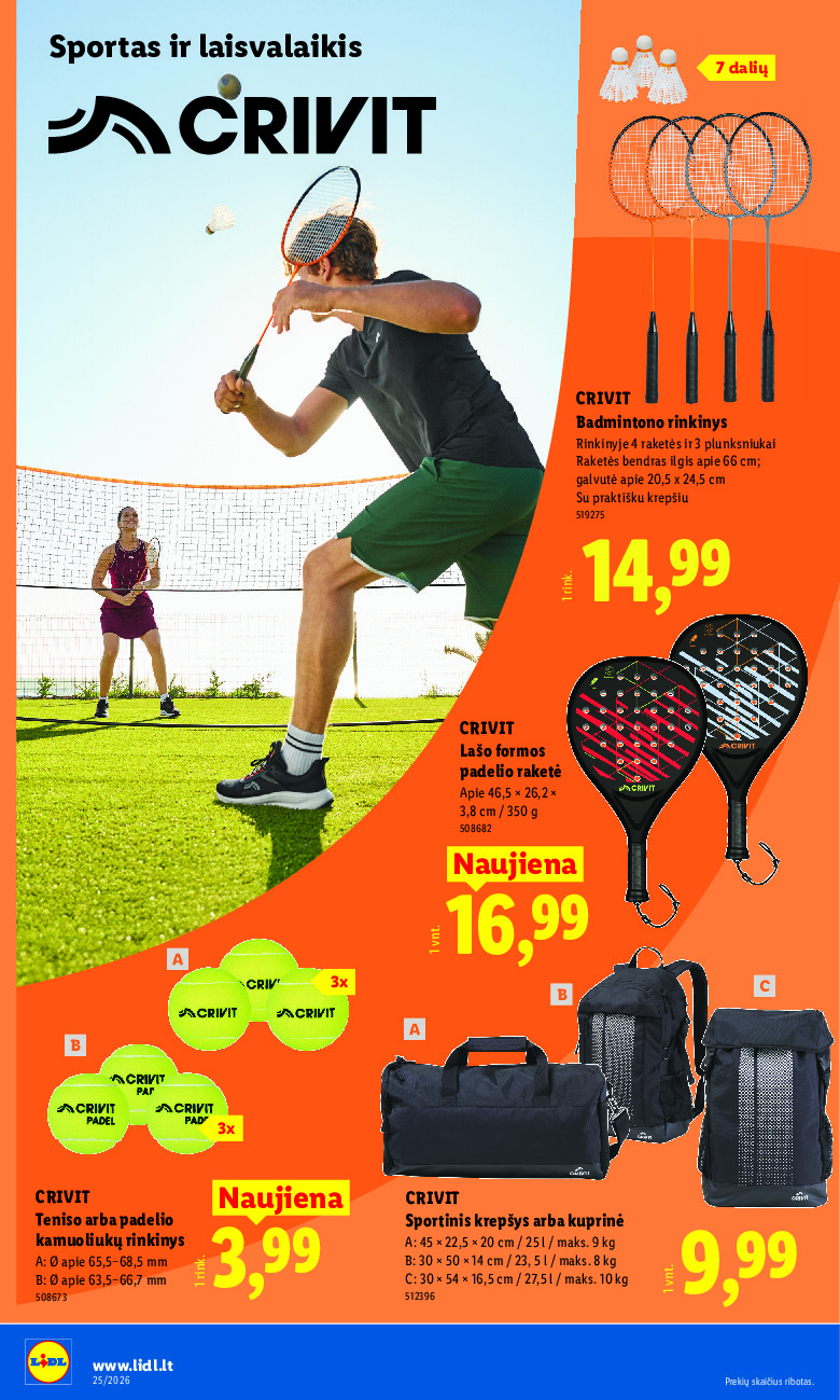 lidl - NE MAISTO PREKIŲ PASIŪLYMAI (2026-06-15 - 2026-06-21) - page: 24