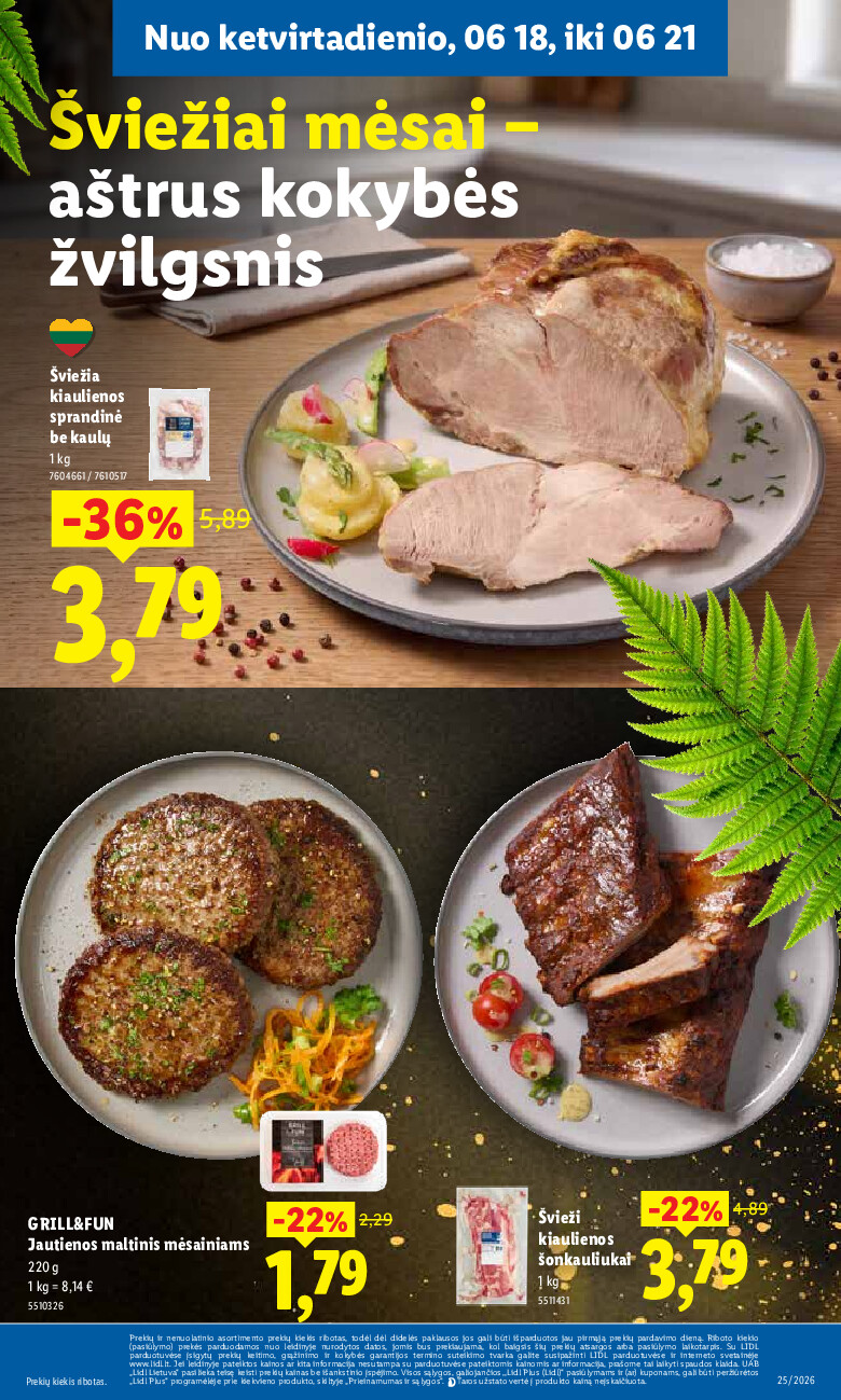 lidl - MAISTO PREKIŲ PASIŪLYMAI (2026-06-15 - 2026-06-21) - page: 41