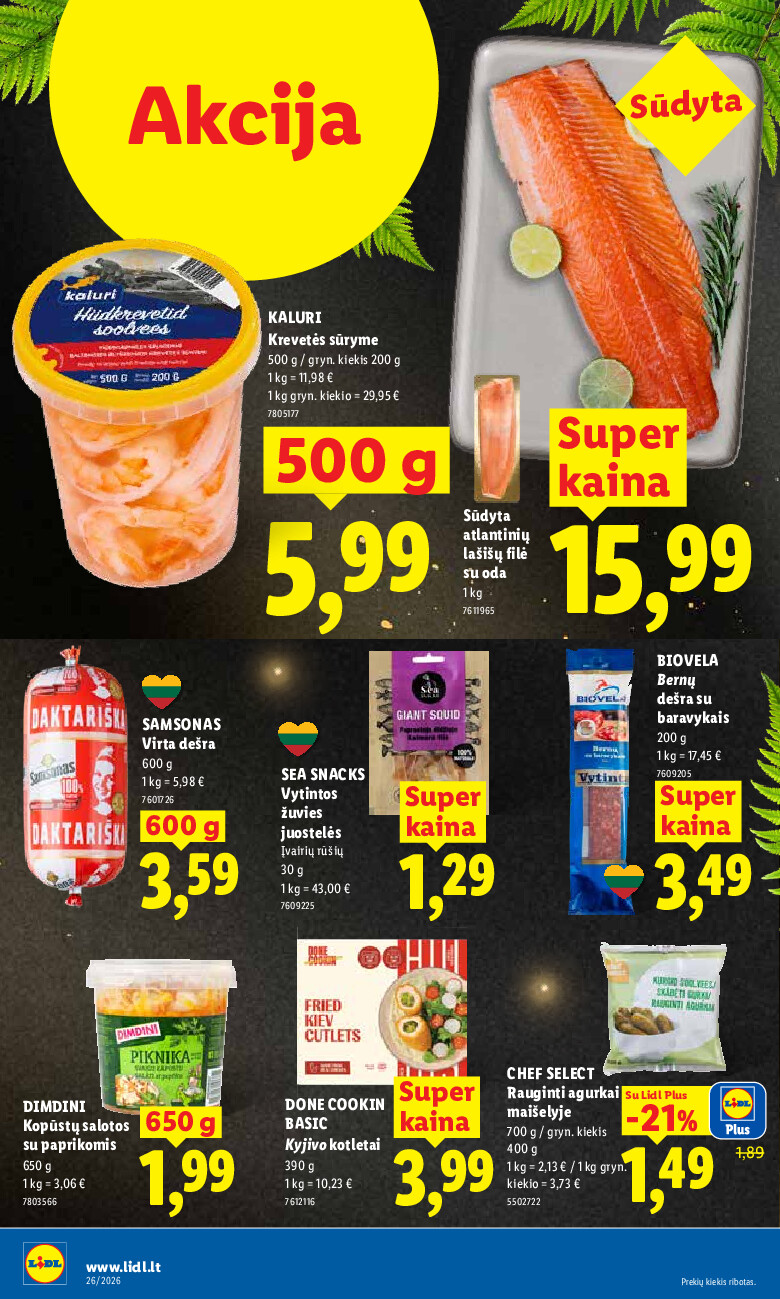 lidl - MAISTO PREKIŲ PASIŪLYMAI (2026-06-22 - 2026-06-28) - page: 12