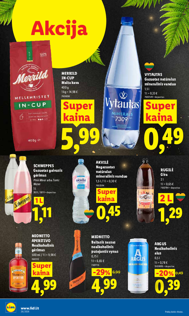 lidl - MAISTO PREKIŲ PASIŪLYMAI (2026-06-22 - 2026-06-28) - page: 14