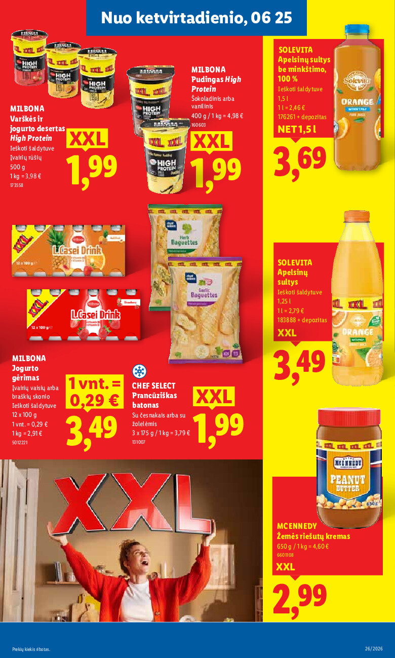 lidl - MAISTO PREKIŲ PASIŪLYMAI (2026-06-22 - 2026-06-28) - page: 27