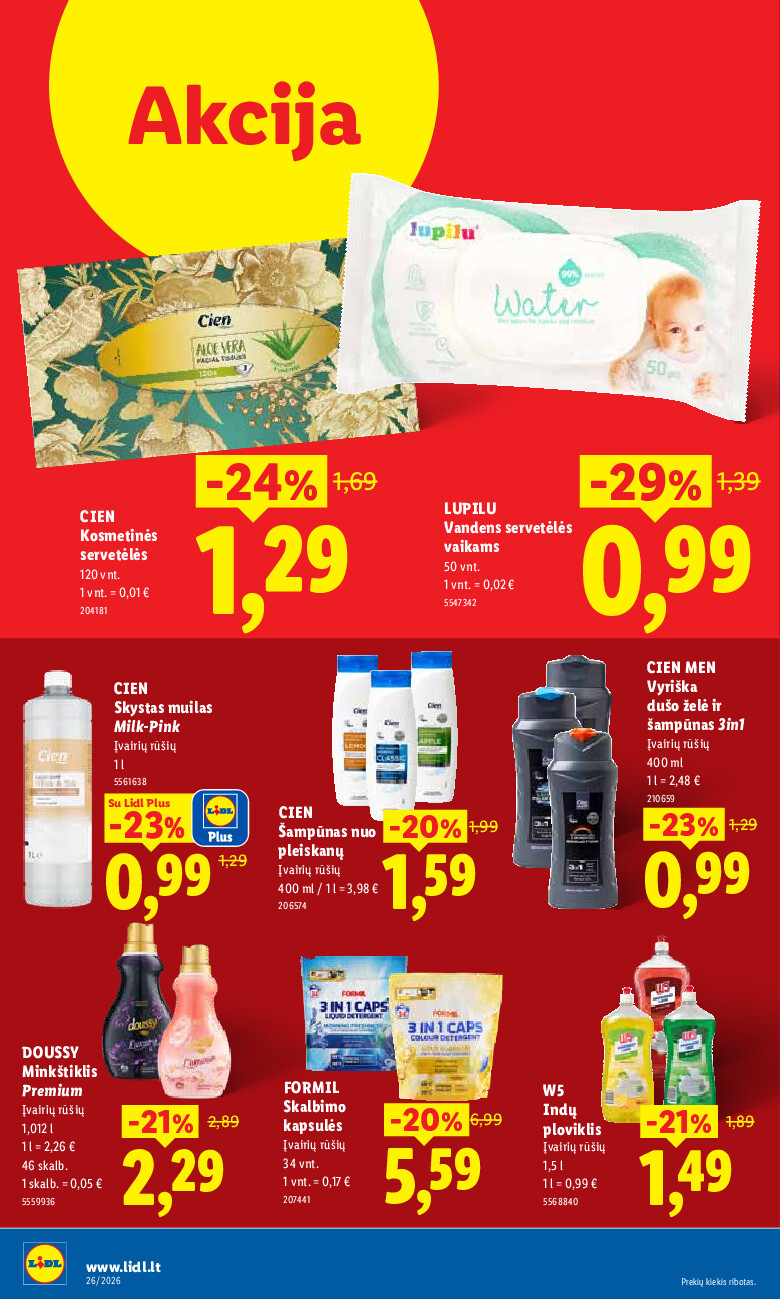 lidl - MAISTO PREKIŲ PASIŪLYMAI (2026-06-22 - 2026-06-28) - page: 29