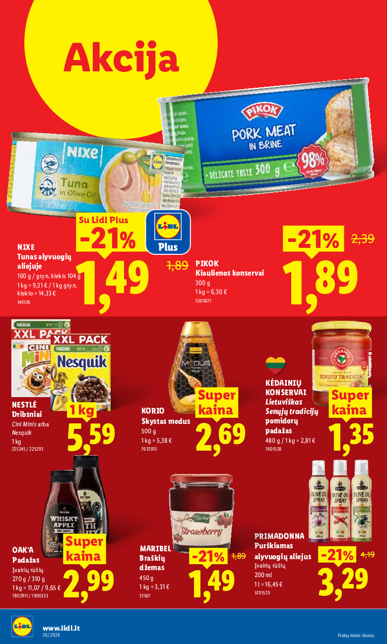 lidl - MAISTO PREKIŲ PASIŪLYMAI (2026-06-22 - 2026-06-28) - page: 30