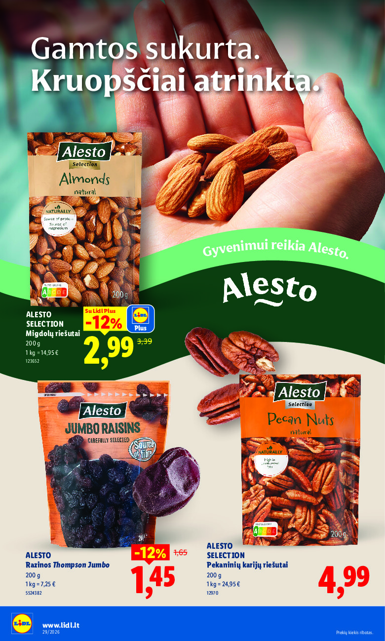 lidl - Tikra kokybė. Grynas skonis. (2026-07-13 - 2026-07-19) - page: 2