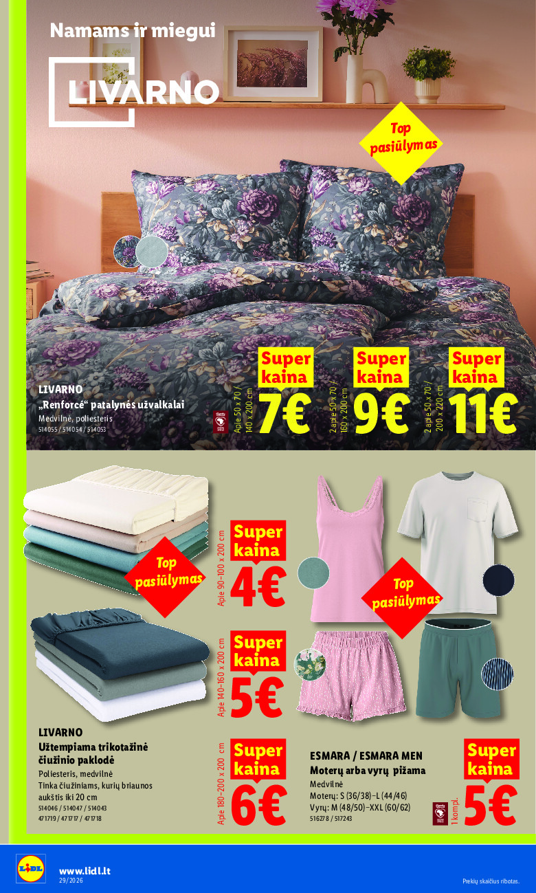 lidl - NE MAISTO PREKIŲ PASIŪLYMAI (2026-07-13 - 2026-07-19) - page: 12