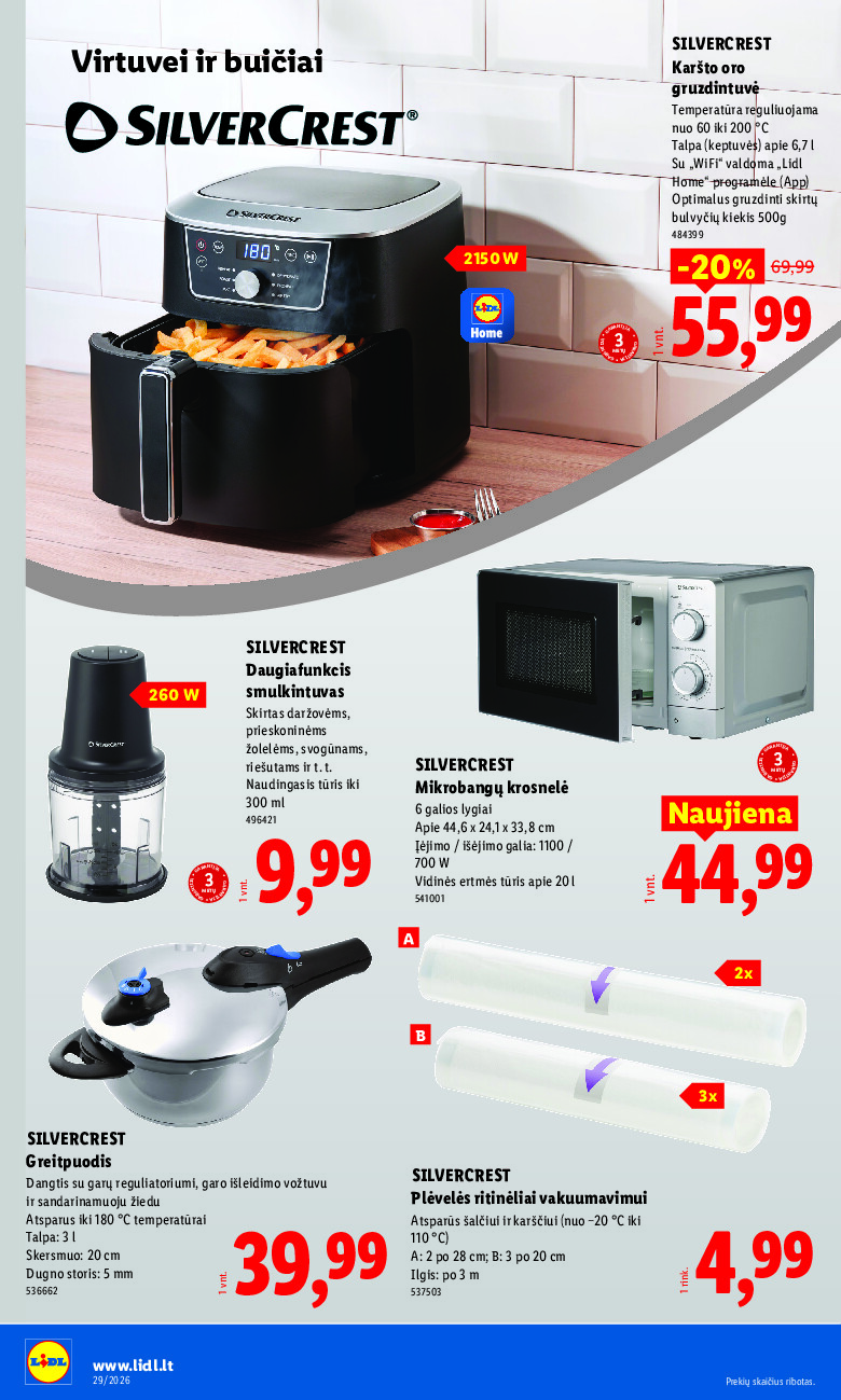 lidl - NE MAISTO PREKIŲ PASIŪLYMAI (2026-07-13 - 2026-07-19) - page: 22