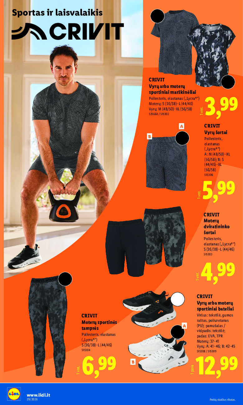 lidl - NE MAISTO PREKIŲ PASIŪLYMAI (2026-07-13 - 2026-07-19) - page: 8