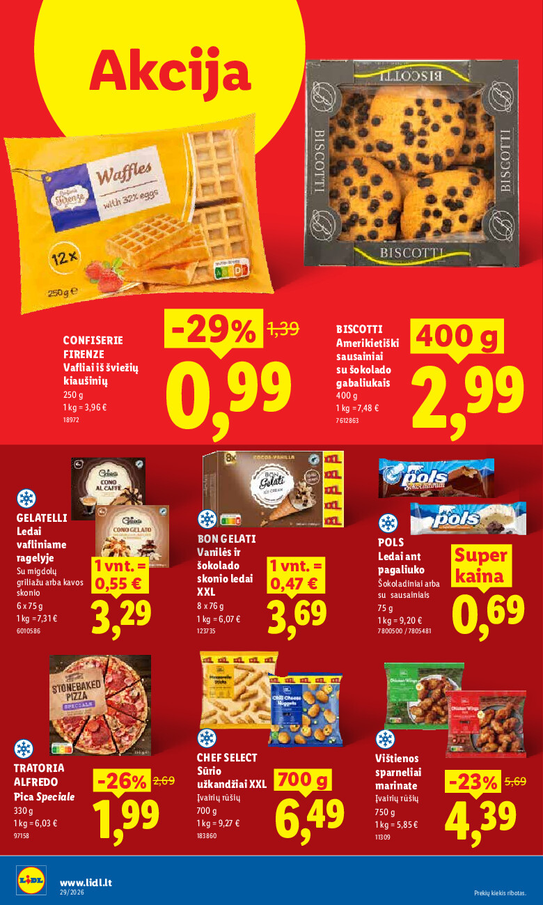 lidl - MAISTO PREKIŲ PASIŪLYMAI (2026-07-13 - 2026-07-19) - page: 20