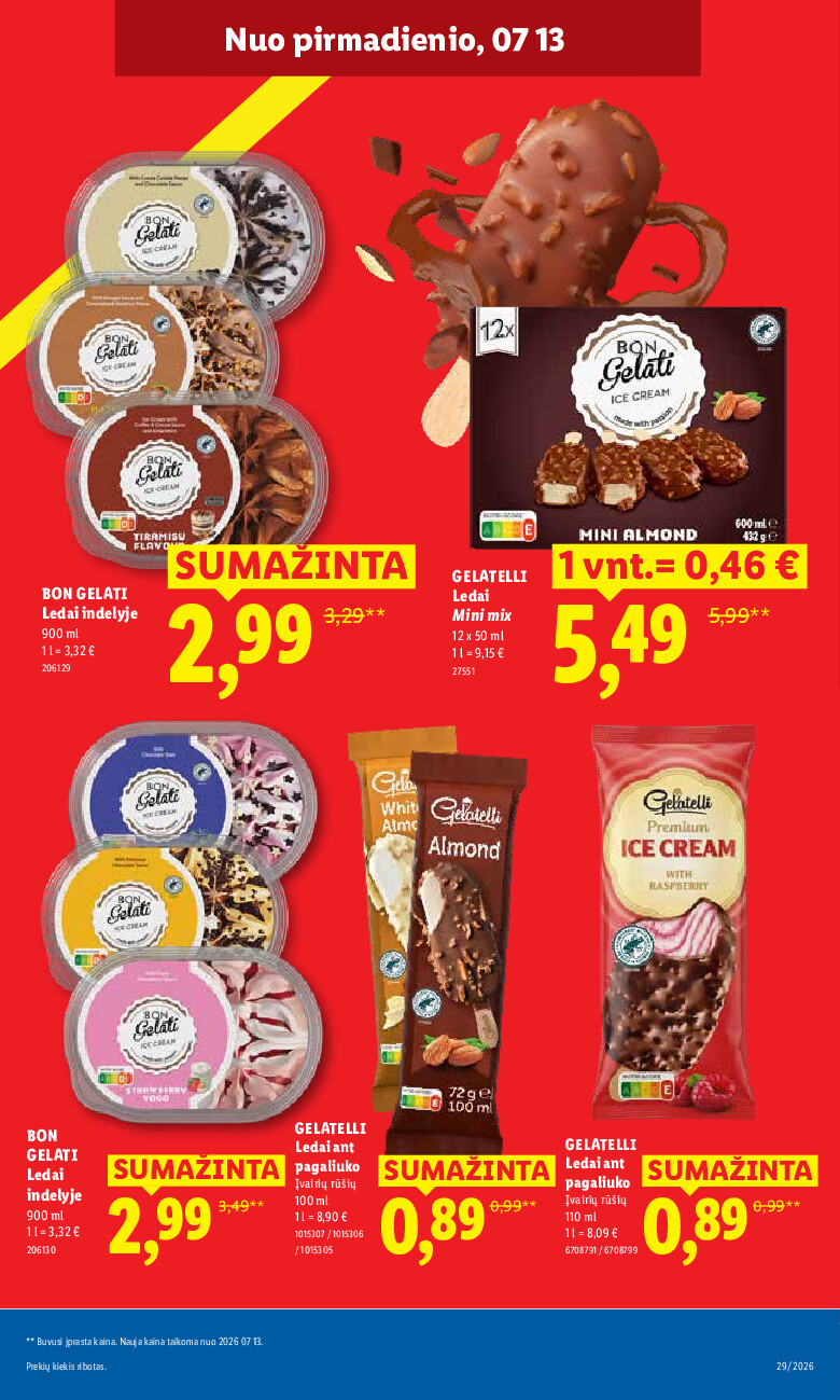 lidl - MAISTO PREKIŲ PASIŪLYMAI (2026-07-13 - 2026-07-19) - page: 3