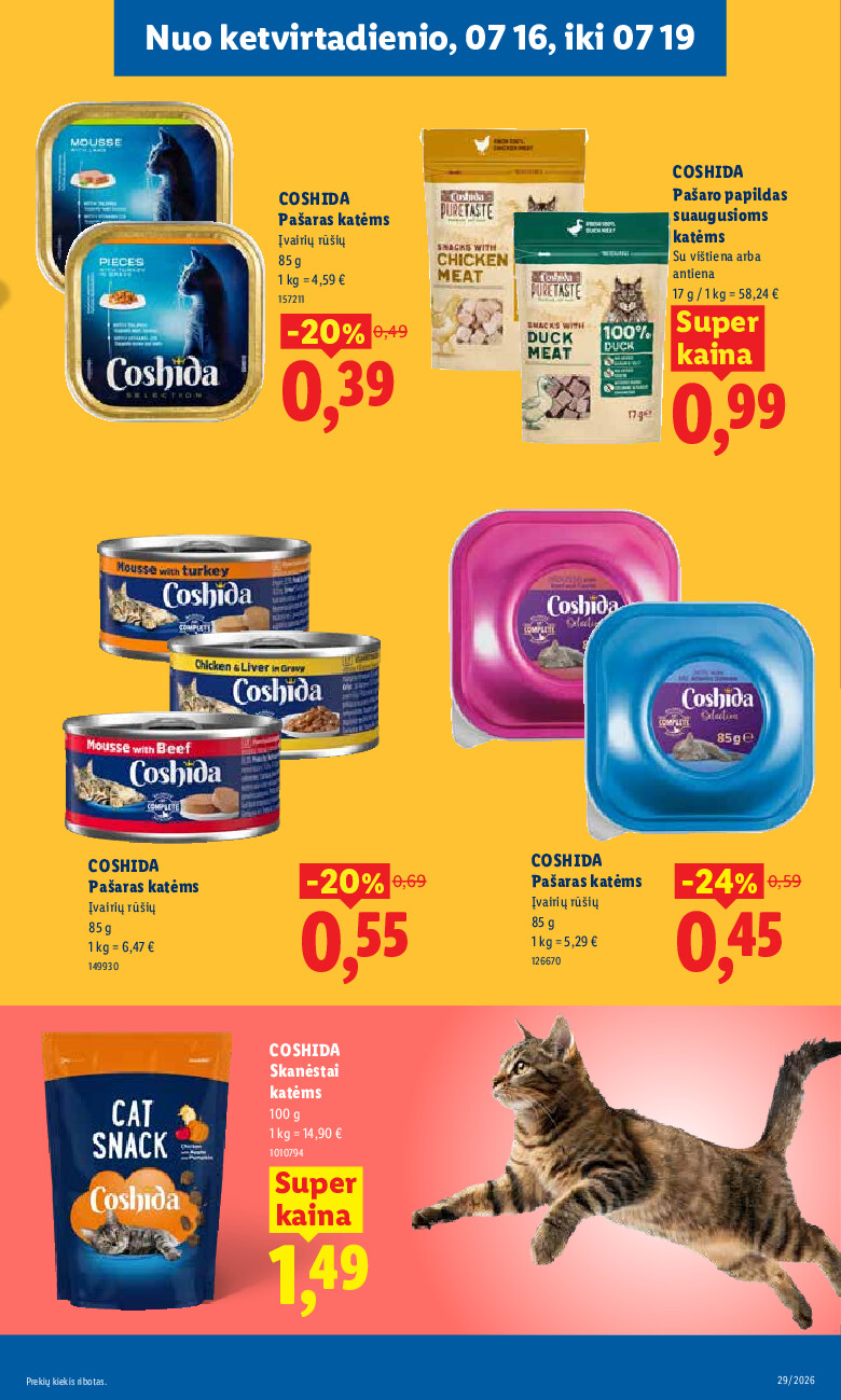 lidl - MAISTO PREKIŲ PASIŪLYMAI (2026-07-13 - 2026-07-19) - page: 25