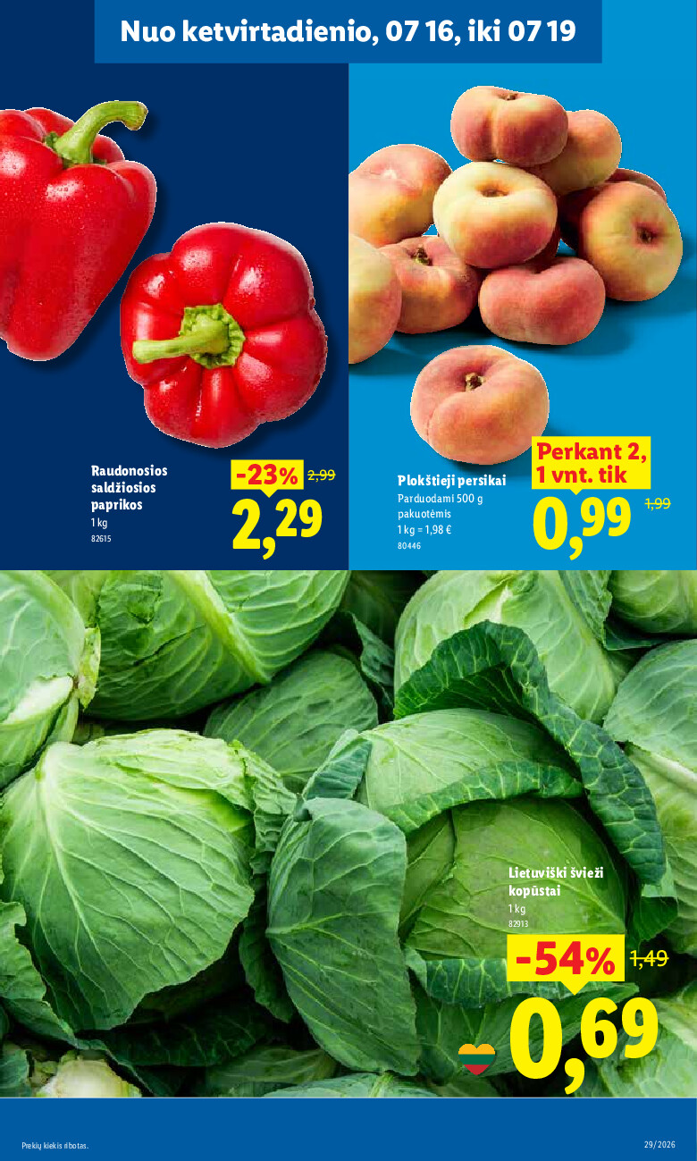 lidl - MAISTO PREKIŲ PASIŪLYMAI (2026-07-13 - 2026-07-19) - page: 37