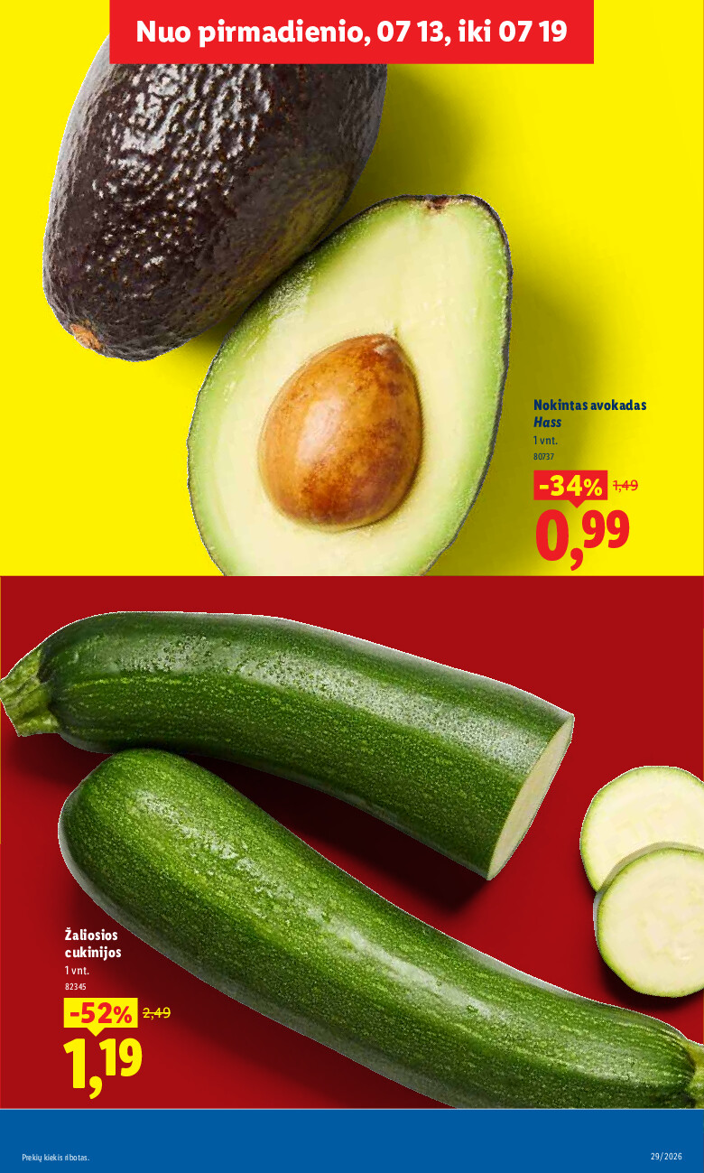 lidl - MAISTO PREKIŲ PASIŪLYMAI (2026-07-13 - 2026-07-19) - page: 5
